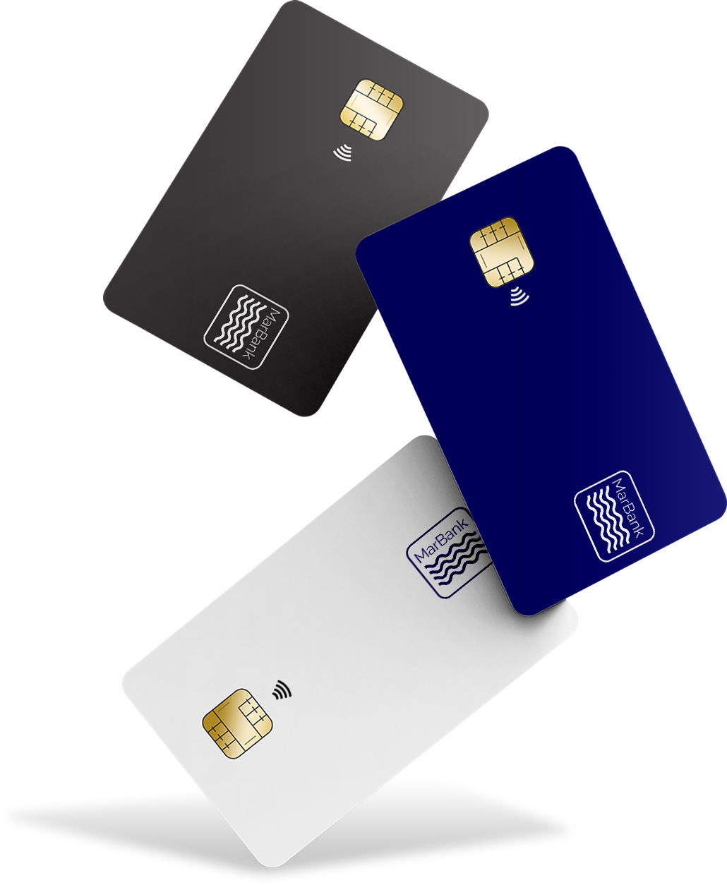 MARBANK AMOSTRA CARTÕES sem bandeiras